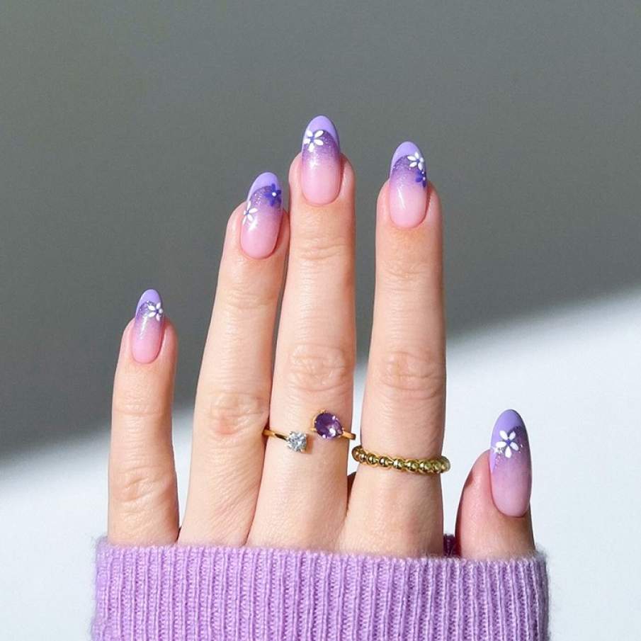 Modele de manichiură french cu accente luxoase și prețioase, în tendințe în 2025