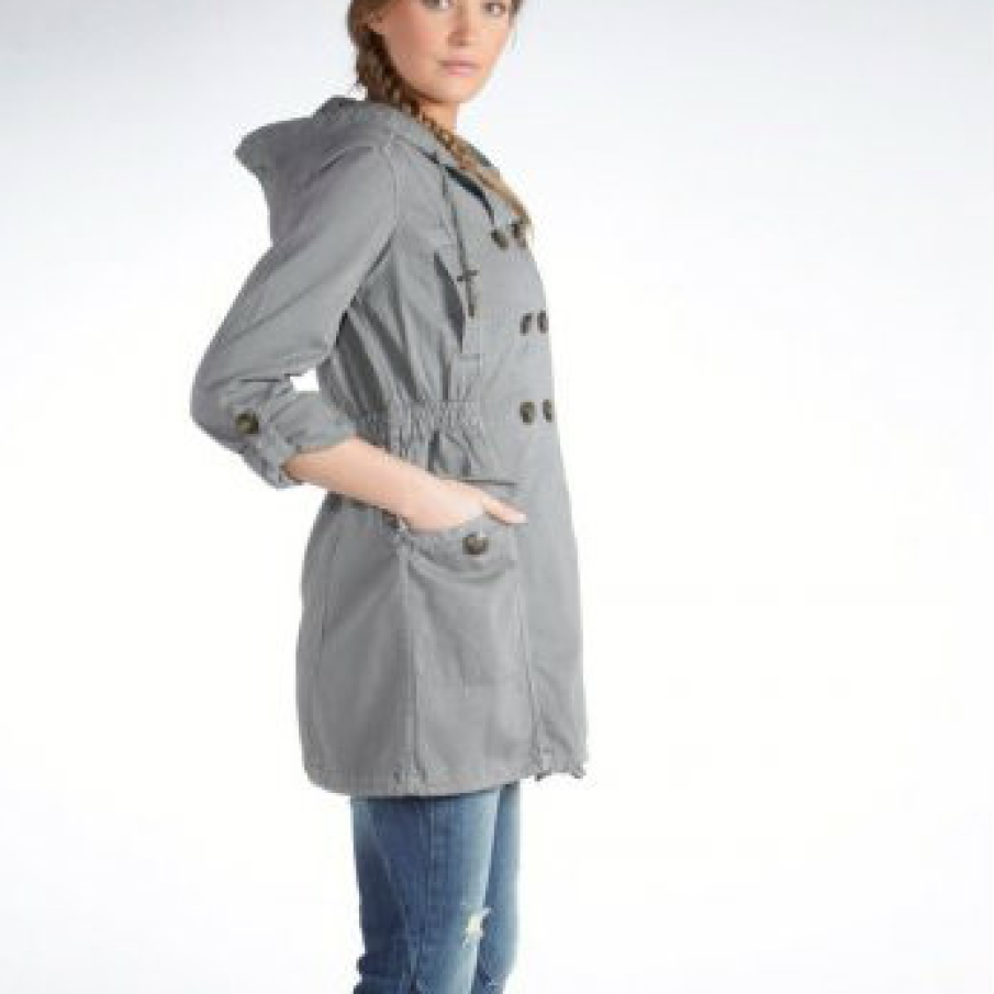 Jacheta din bumbac cu gluga