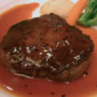 Costite de vitel cu sos calvados