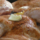 Pui sote cu sos de vin si gogosele de cartofi