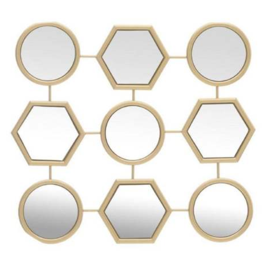 Decoratiune cu oglinda Geometrical