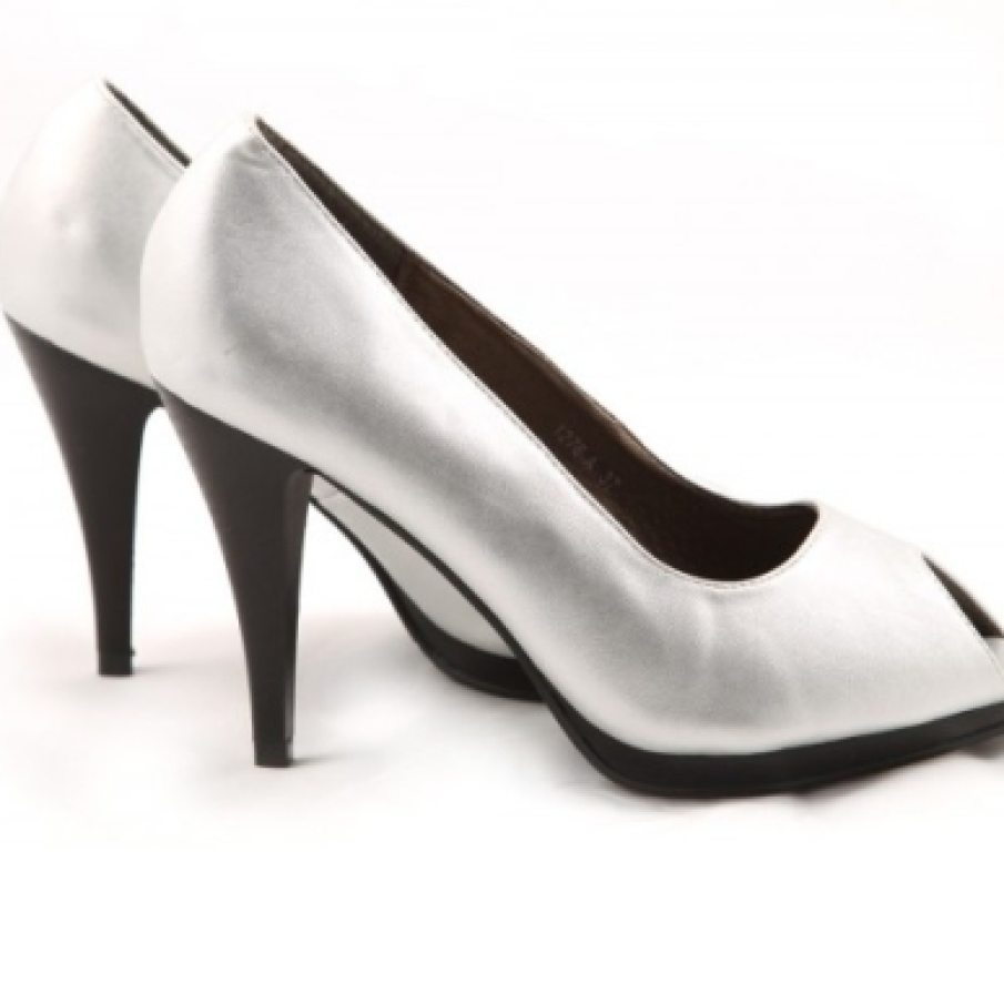 Pantofi argintii Claudia