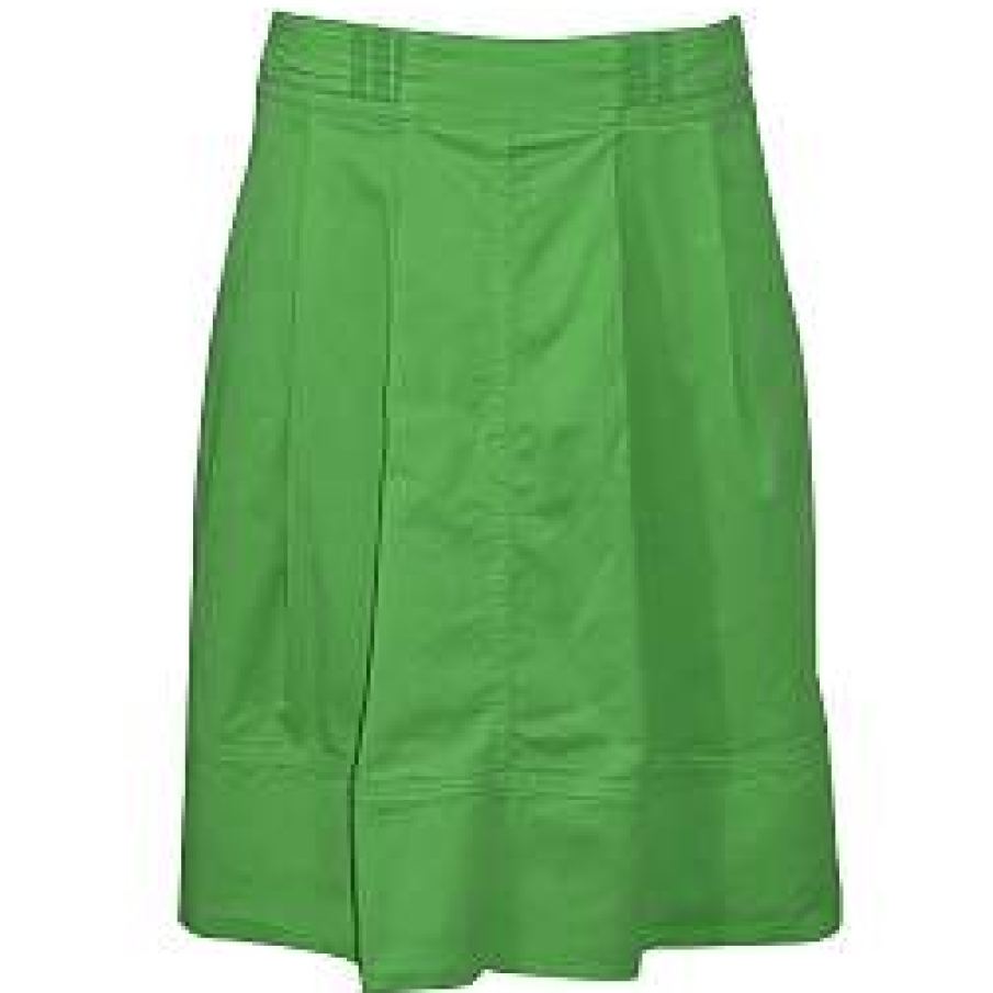 Fusta midi cu falduri si clini