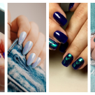 Manichiura albastră face ravagii în această toamnă: 18 modele de unghii și manichiură în culoarea statement a acestei toamne!