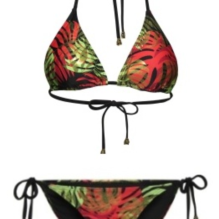 Costum de baie multicolor