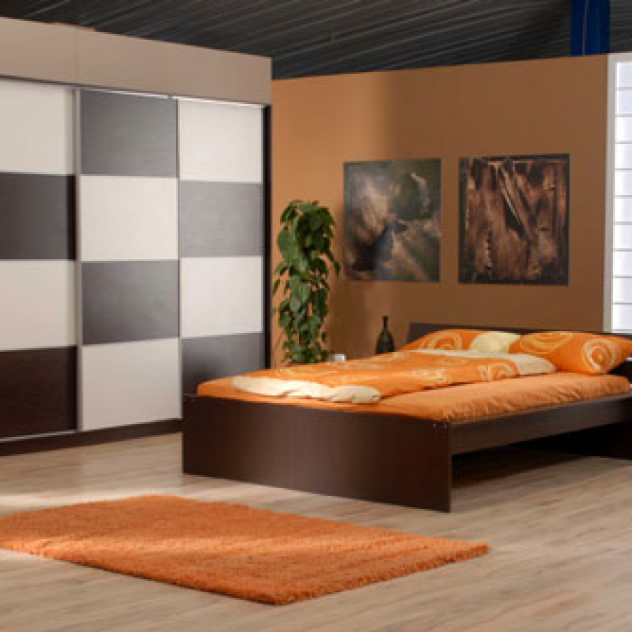 Ansamblu dormitor wenge