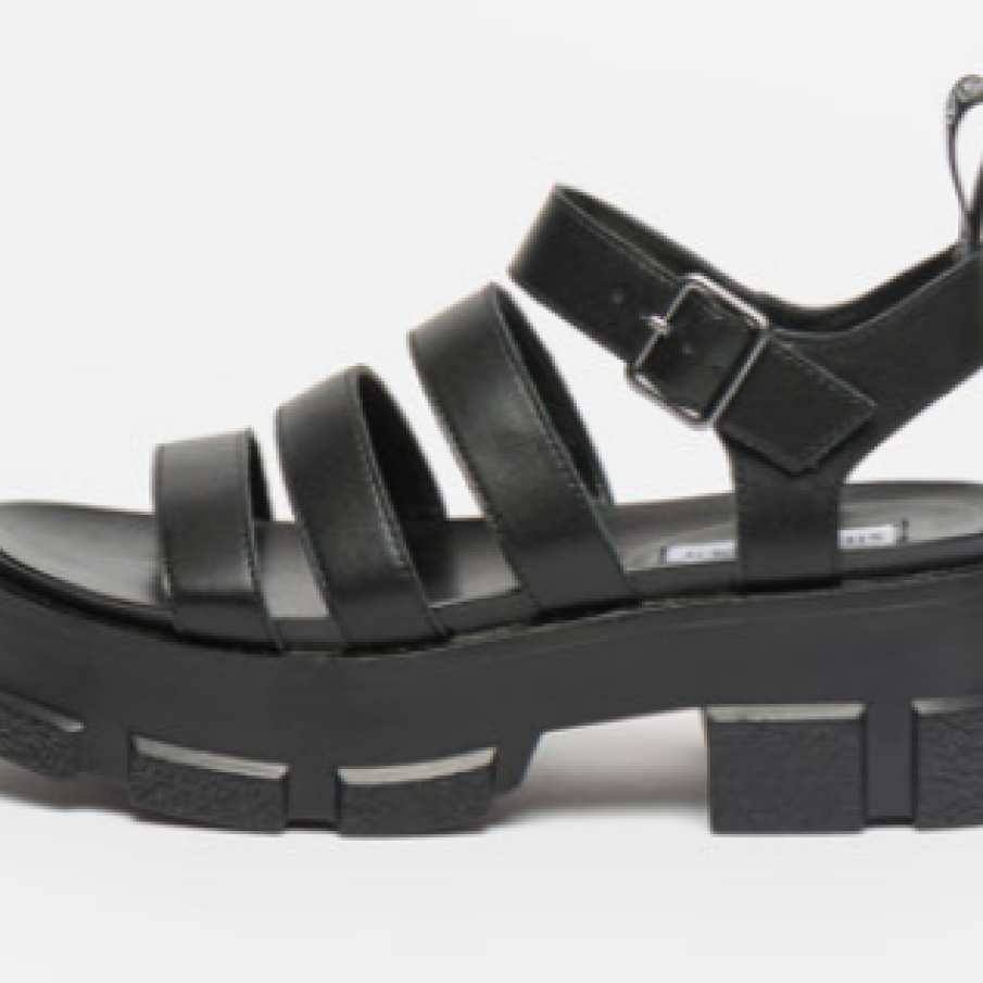 Steve Madden Sandale de piele cu barete multiple și aspect masiv Pioneer
