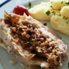 Crap cu nuci si stafide