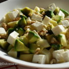 Salata cu avocado si telemea de vaca