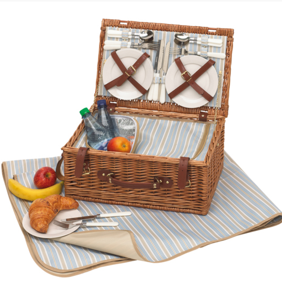 Cos de picnic pentru 4 persoane