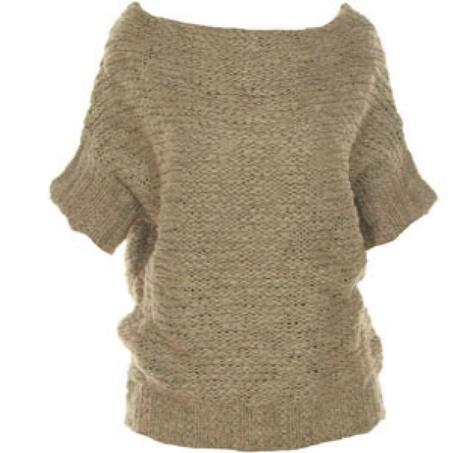 Pulover cu guler rotund