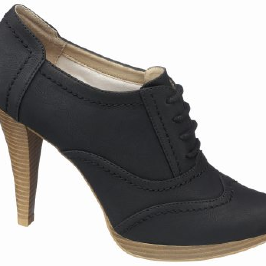 Pantofi-botine cu siret