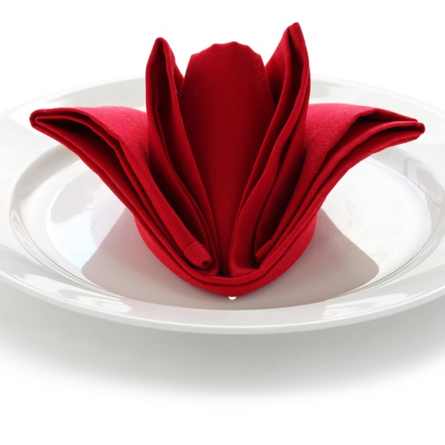 Servetel mugure de trandafir 