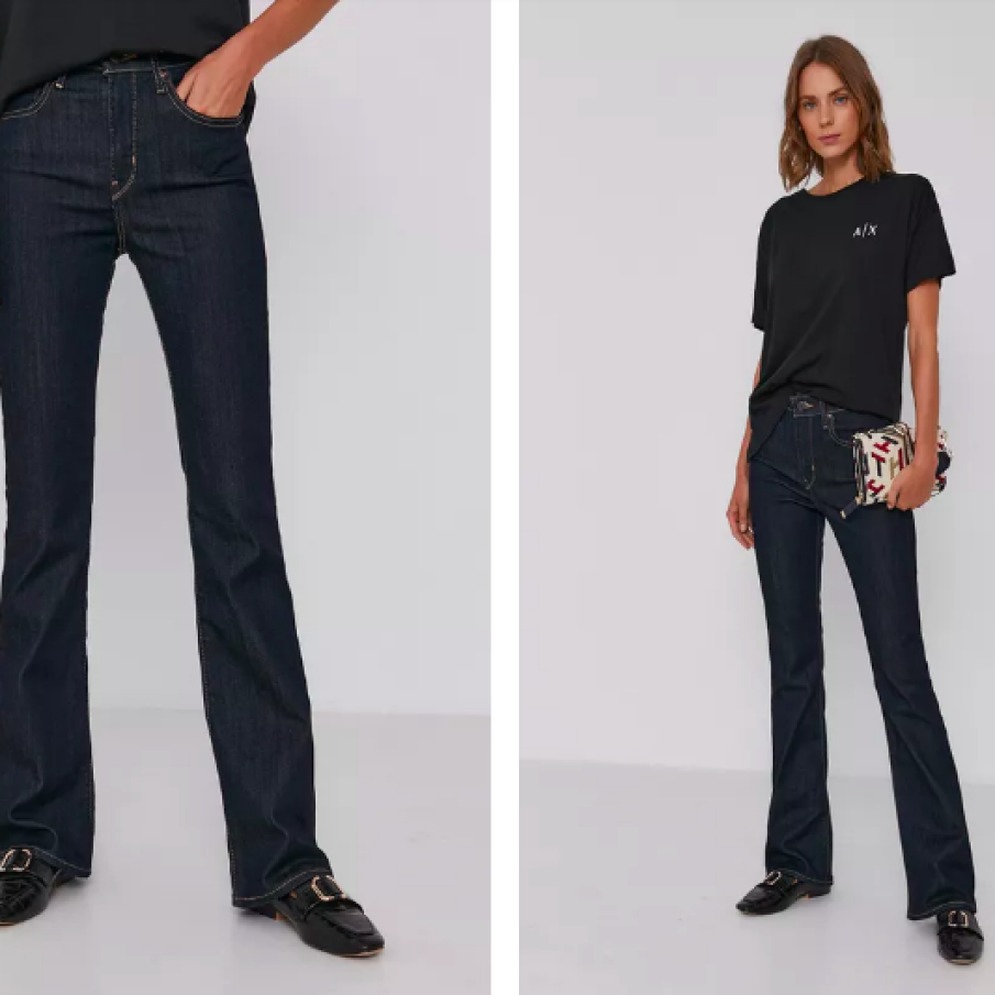 Levi's jeansi femei , high waist