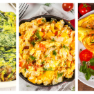 Gătește rapid și sănătos: 3 rețete de omlete pufoase, delicioase și aromate