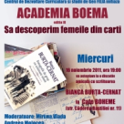 Invitatie la Academia Boema