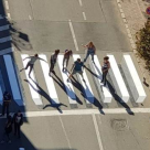 STOP victimelor pe trecerile de pieton! Zebra 3D, soluție ingenioasă pentru prevenirea accidentelor