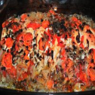 Piept de pui cu legume la cuptor