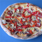 Pizza de legume colorata