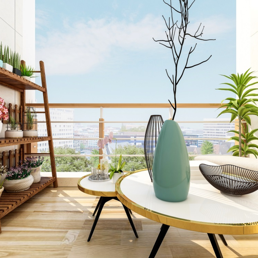 Dulapul de ghivece cu plante si flori 