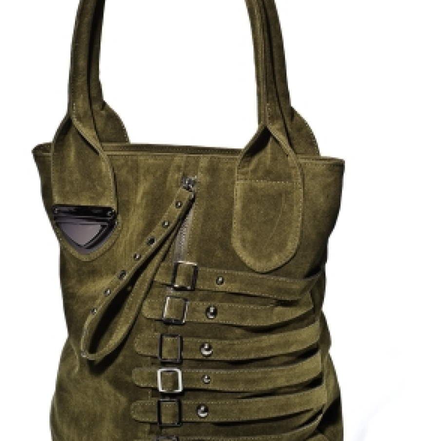 Genta New Yorker cu cureluse aplicate