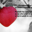 Cate nu fac parintii pentru noi... Povestea emotionanta a Marului (marul = parintii nostri!) si a unui baietel