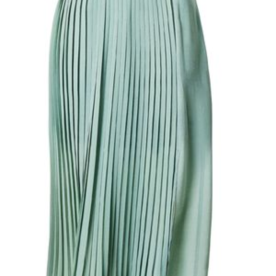 Fusta plisata bleu