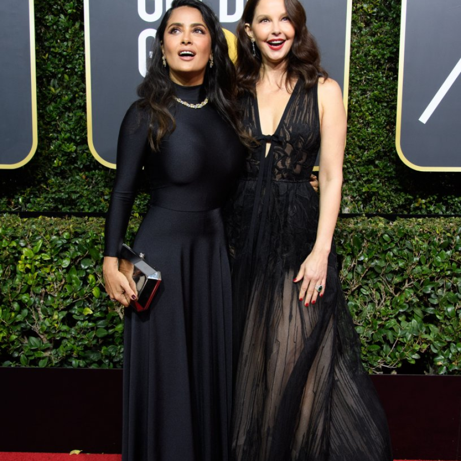 Salma Hayek si Ashley Judd 