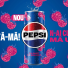 Pepsi® cu gust de zmeură ajunge în România: o nouă variantă îndrăzneață a unui clasic favorit