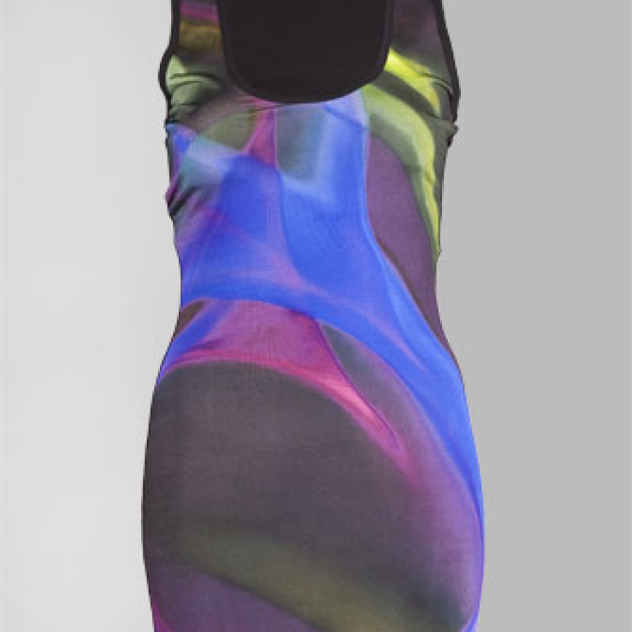 Maiou lung cu imprimeu