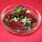 Salata din sfecla rosie coapta pe capac gratar