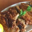 File din pastrav somonat in aluat de bere, la tigaie