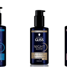 GLISS NIGHT ELIXIR, noul tratament de regenerare a părului pe durata nopții