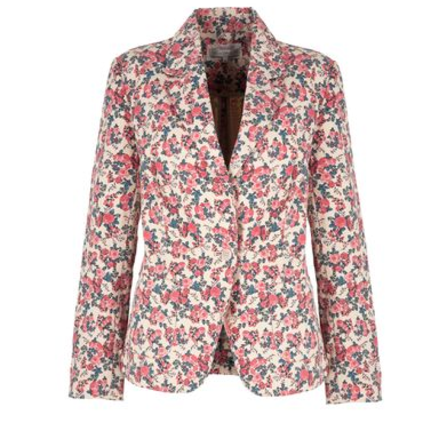 Sacou cu motive florale
