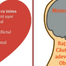 Gandesti cu inima sau cu mintea? 
