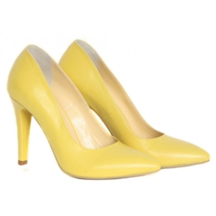 Pantofi galbeni