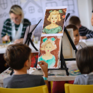 Copiii sunt invitați în vacanța de vară la Art Safari Kinder!