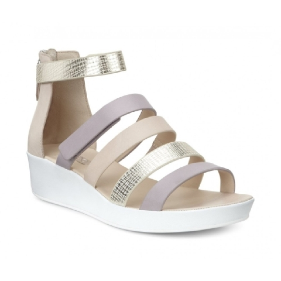 Sandale cu platforma tip gladiator 