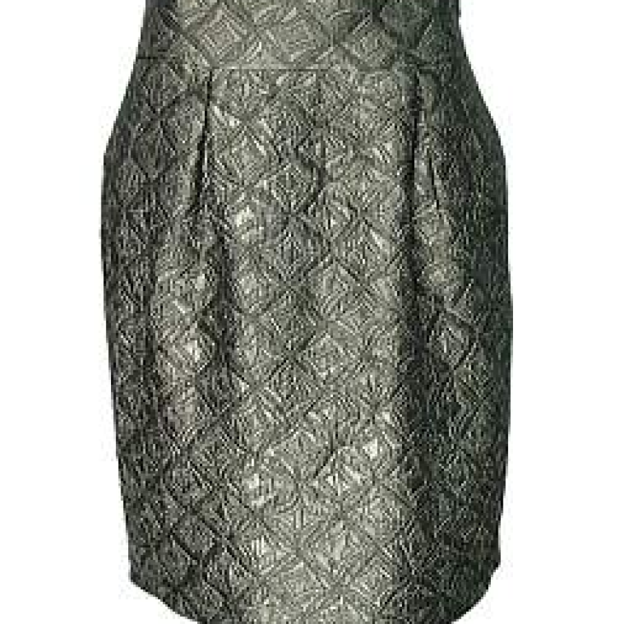 Fusta midi din brocart