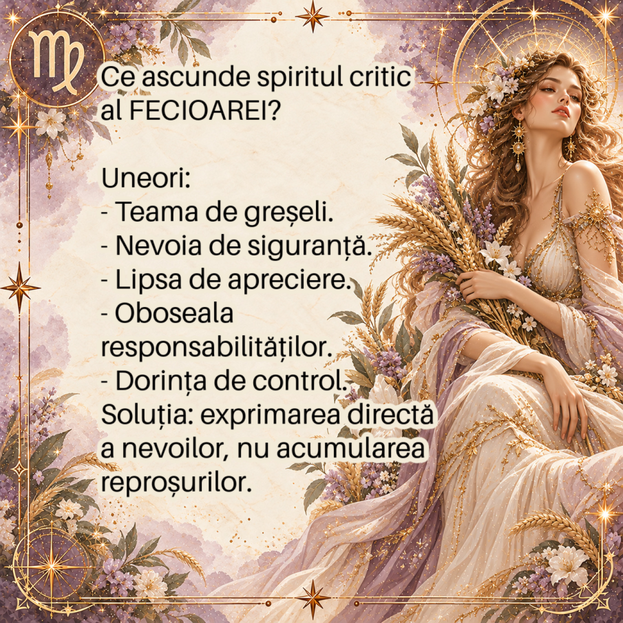 Fecioara nu critică întotdeauna din lipsă de iubire: ce încearcă să spună și unde trebuie să se oprească