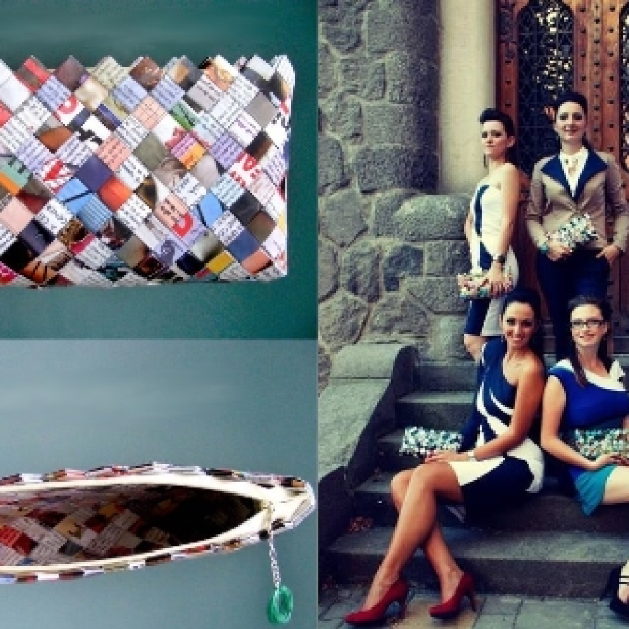 Poseta super-fashion din hartie