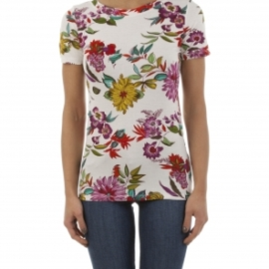 Tricou cu imprimeu floral