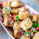 Reteta chinezeasca: Toufu crocant cu susan