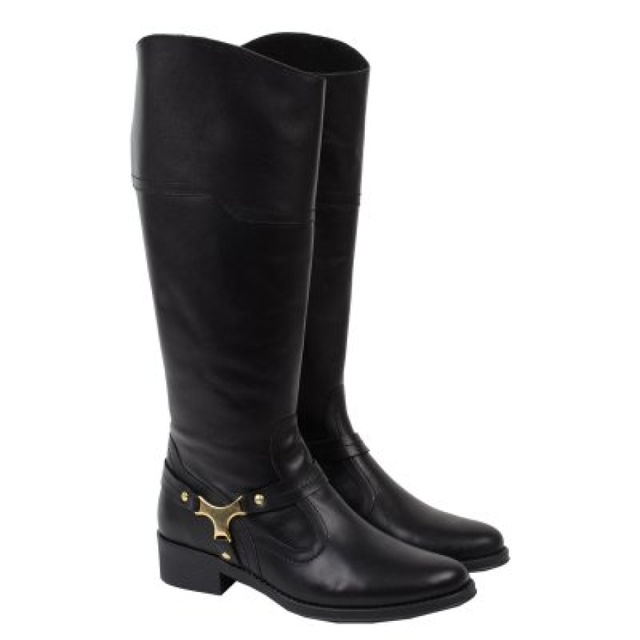 Cizme din Piele Naturala negre