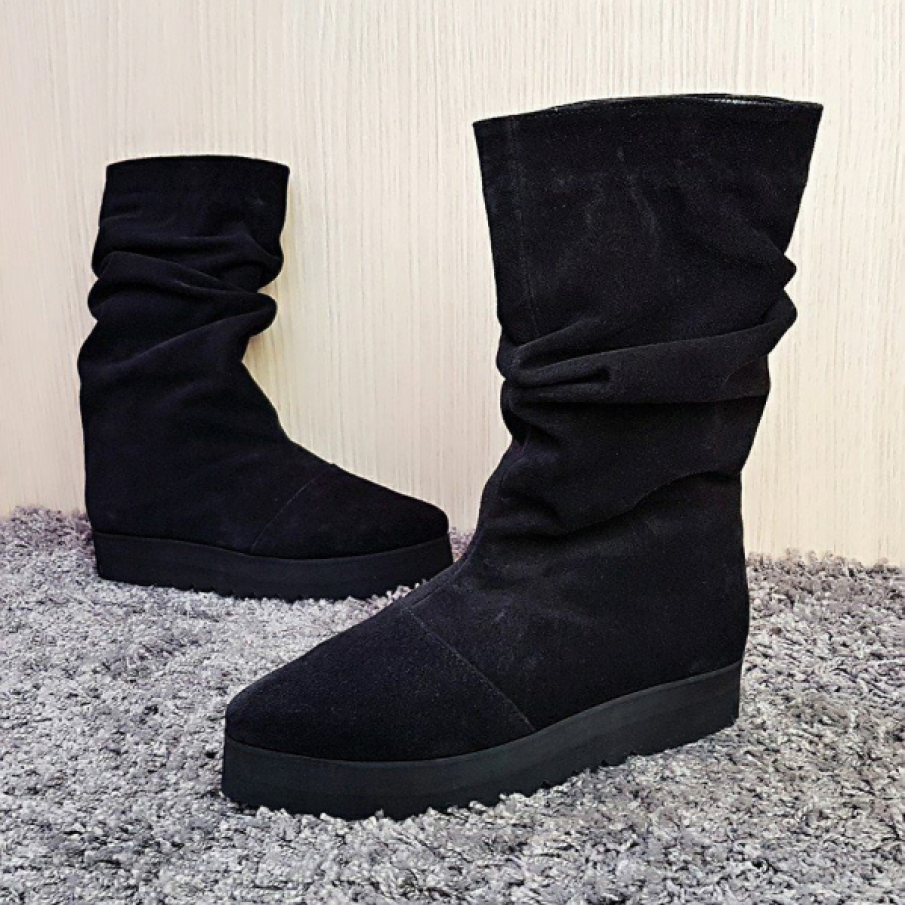 Cizme joase Mara Promo piele naturala