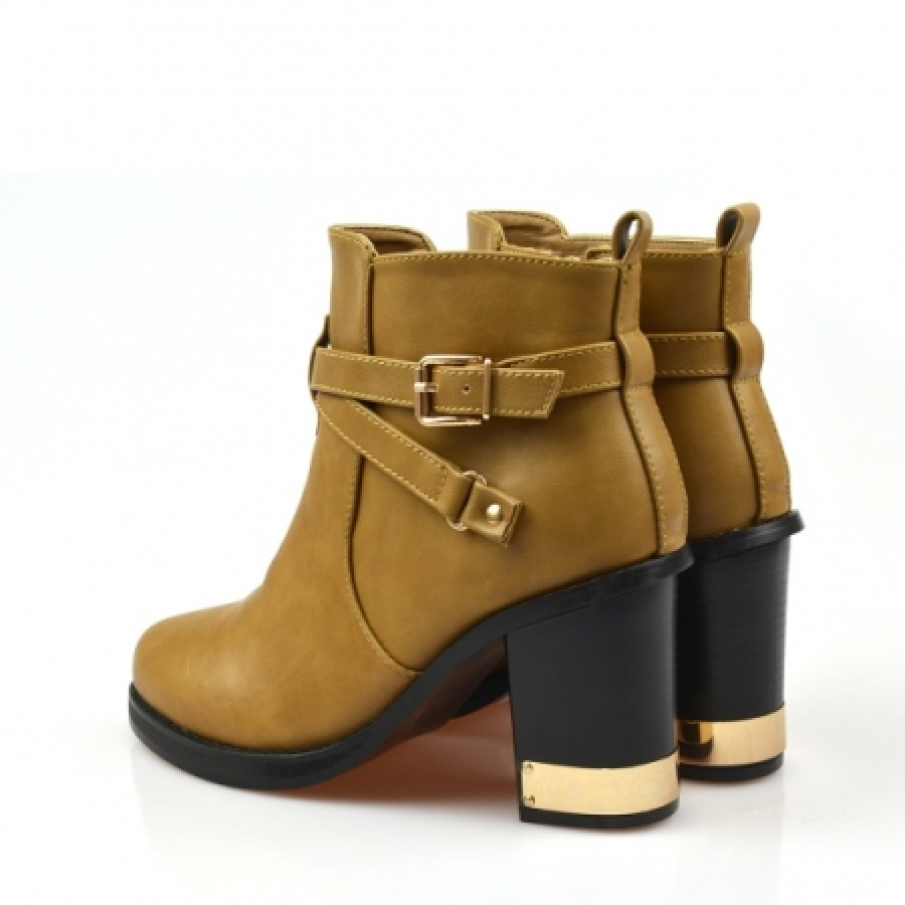 Cizme de dama taupe Marilenne