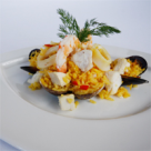 Pilaf cu peste afumat