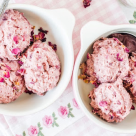 Reteta raw vegan: Inghetata cu cocos si trandafiri