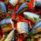 Macrou cu ierburi de Provence si sofran