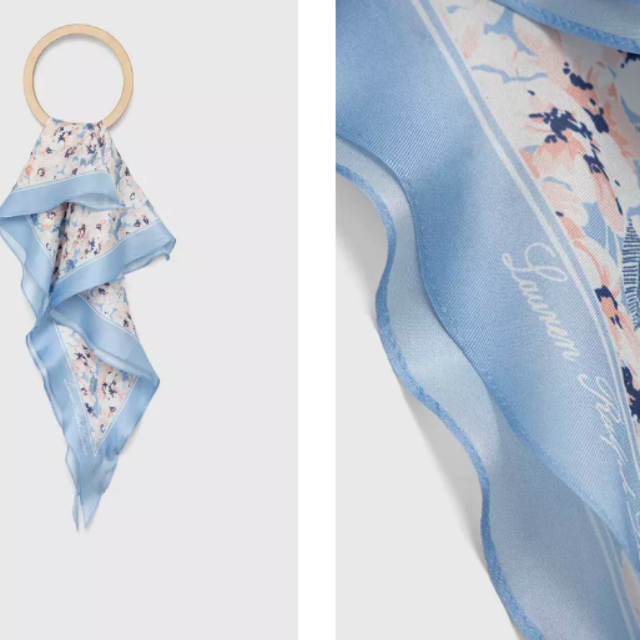 Lauren Ralph Lauren eșarfă de matase modelator